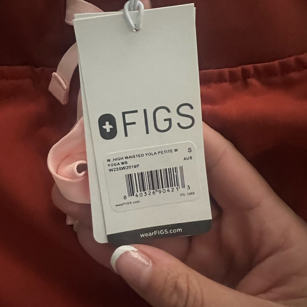 Figs 
High waisted yola petite pants - Picture 3 of 4